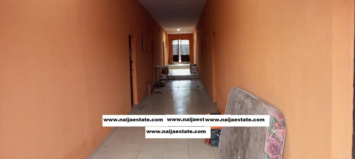 12 Rooms Self Contained HOSTEL With a Unit of 2 Bedroom Flat-1
