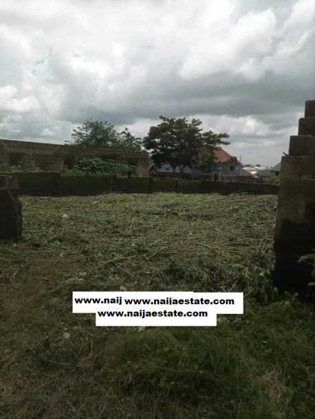 A Plot of Land With Fence at Arikisin-2