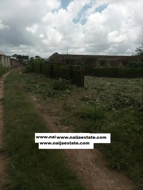 A Plot of Land With Fence at Arikisin-3