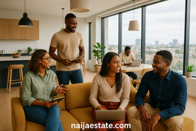 co-living spaces in Lagos for young professionals in 2025